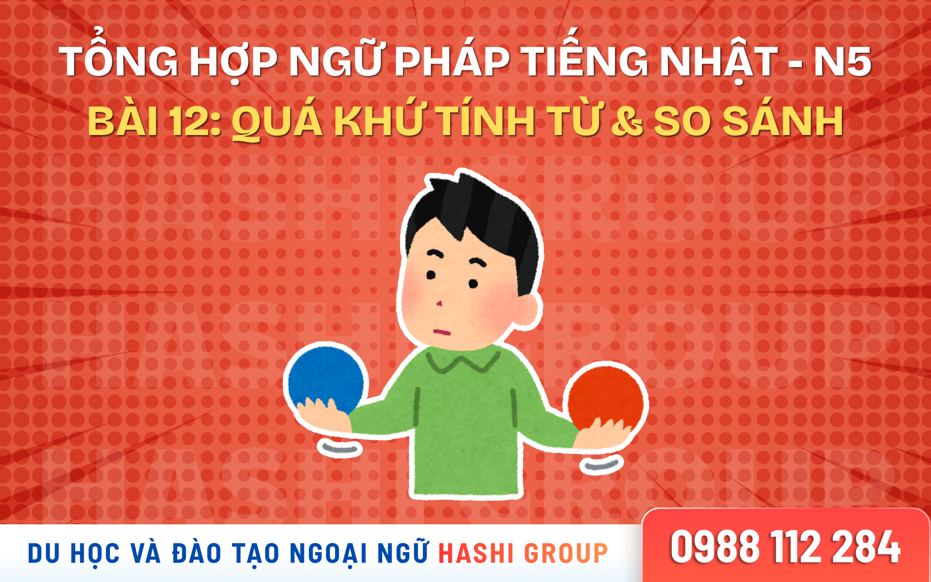 Ngữ pháp Minna no Nihongo Bài 12: Quá khứ của tính từ và cách so sánh trong tiếng Nhật